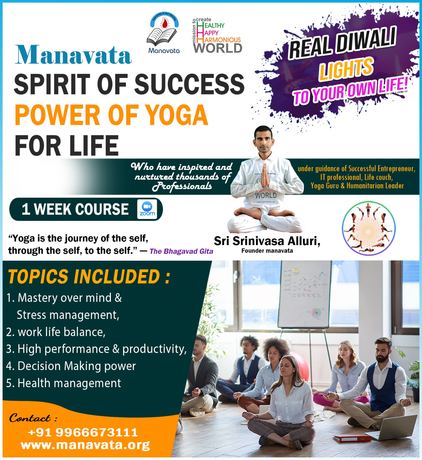 Spirit Of Success Power Of Yoga For Life – Manavata